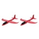 thumbnail image 3 of Tholdsy Avión de lanzamiento manual EPP de 35cm, avión de lanzamiento de doble agujero para niños, modelo volador, favores de fiesta, Rojo 2Conjunto, 3 of 6