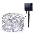 thumbnail image 1 of Kuymtek Cadena de luces solares Lámpara de hadas de alambre de cobre resistente al agua (blanco frío 200LED) Kuymtek Iluminación del hogar multifuncional, 1 of 9