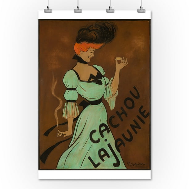 Cachou Lajaunie Maquette Vintage Poster artist Cappiello Leonetto 