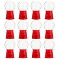 thumbnail image 1 of MasteelfCA 12Pcs Mini Gumball Machines Lovely Candy Dispenser Creative Wedding Candy Box Cake Decor, 1 of 9