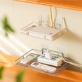 thumbnail image 1 of Estante montado en la pared del bastidor del enrutador para el decodificador del enrutador WiFi | Estante superior ajustable universal para monitor de TV | Robusto soporte de soporte doble | 9,8 x, 1 of 1
