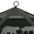 thumbnail image 3 of SuperDeal Patio Yard Fire Pits Wood Burning Outdoor Fireplace W/Rain Cover & Poker, 3 of 7