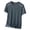 Grey, variant on TIANZEN Men's Casual T Shirts For Everyday Wear Outdoor Activities And Relaxation Classic Solid Colors For Summer Alt Shirts