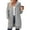 Gray, variant on Zeagoo Women's Zip Up Hoodies Long Sleeve Fall Fleece Jacket Casual Oversized Tunic Hooded Sweatshirt With Pockets Winter Coats