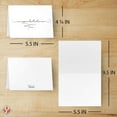 thumbnail image 5 of Congratulations Cards With Envelopes - White Blank Interior - Card Size: 4.25” x 5.5” When Folded | 25 Congrats Cards and 25 Envelopes Per Pack (Congrats), 5 of 5