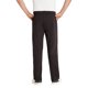 thumbnail image 3 of hajo pantalones de spa para hombres - pantalones de jogging, homewear, stay fresh, mezcla de algodón elástico, uni Negro S (Small), 3 of 3