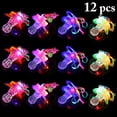 thumbnail image 2 of Bangcool Collier de Fête LED 12 Pcs Créatif 3-LED Suce Lumineux Sifflet de Fête, 2 of 10