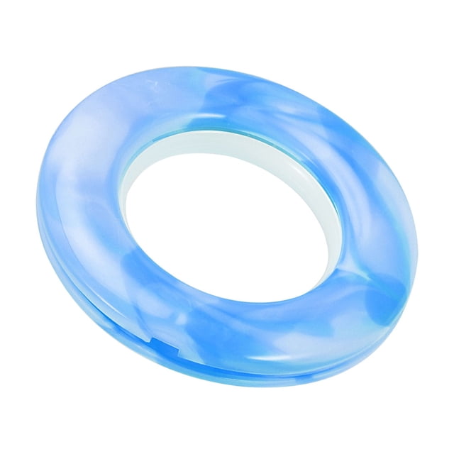 Unique Bargains 42mm Curtain Grommets Eyelets Rings Home Window Decor Blue 16pcs
