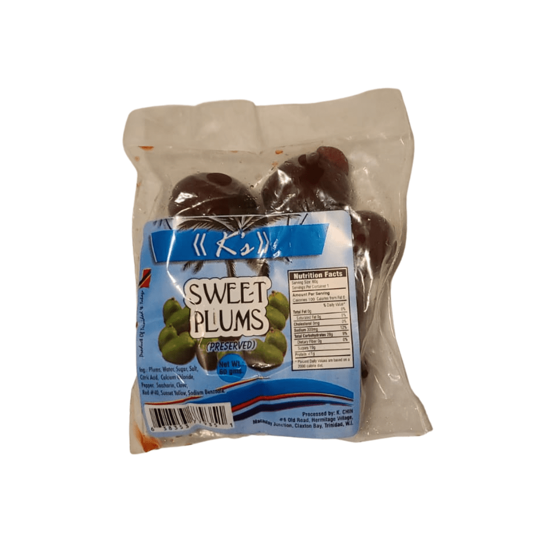 K's Sweet Plums 60 gms (4 packs)