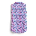thumbnail image 2 of SCALES Wild Flowers Womens Sleeveless Polo Light Pink, Small, 2 of 8