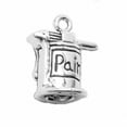 thumbnail image 1 of Sterling Silver 30" Unisex 1.5mm Box Chain 3D Can Of Paint Pendant Necklace, 1 of 2