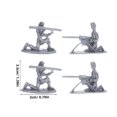 thumbnail image 1 of Military Model Toy Miniature Soldier Figurines for Display Use 100Pcs Decorative Plastic, 1 of 3