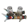 thumbnail image 5 of Rustic Colorful Southwestern Buckhorn Antlers Deer Salt Pepper Shakers Holder, 5 of 9