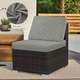 thumbnail image 4 of 4 Pack Stretch Patio Cushion Covers Outdoor Couch Seat Cushion Covers Replacement,Outdoor Sofa Covers Patio Slipcovers Couch Cover,Washable Furniture Cover, Light Grey, 4 of 7