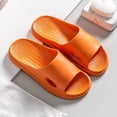 thumbnail image 4 of Pillow Slippers for Women Non Slip Cushioned Thick Sole Slides Quick Drying Bathroom House Shower Sandals, 4 of 5