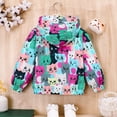 thumbnail image 3 of WOLLED Girls Cartoon Kitten Jacket Coat for Toddler Kids Thickened Hooded Jacket Coat Zipper Coat for Toddler 2-7 Years Old, 3 of 7