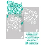 Paisley Allover Wall Stencil