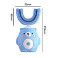 thumbnail image 5 of Ultrasonic Kids Electric Toothbrush, Soft Silica Gel Brush Head,u Type, 5 of 5