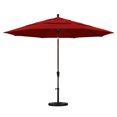 thumbnail image 2 of California Umbrella 11' Patio Umbrella in Jockey Red, 2 of 2
