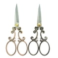 thumbnail image 2 of Abbracc 2pcs Stainless Steel Floral Sewing Scissor Shears for Embroidery Arts Crafts, 2 of 9