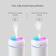 thumbnail image 2 of Mini humidificador-Sistema humidificador premium con tanque de agua de 300ml, función ultrasónica ultra silenciosa, apagado automático y función de luz nocturna (blanco) Feliz Sencillez, 2 of 5