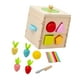 thumbnail image 5 of Bloques con forma Montessori para bebé, cubo de actividades para clasificar, caja de juguete, clasificador de formas para niños pequeños, juguetes, 5 of 9