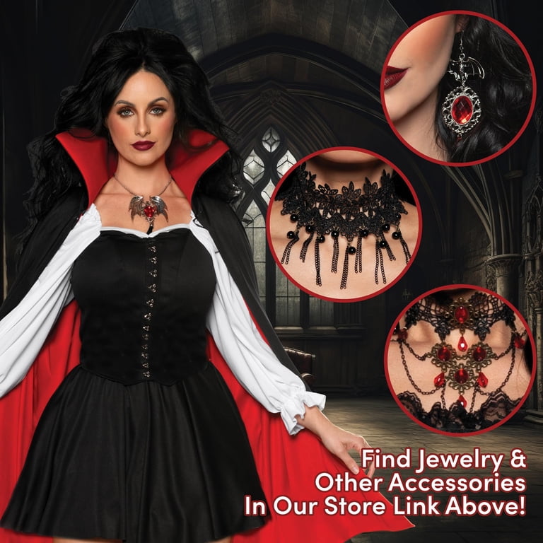 UNDERWRAPS Womens Vampire Mini Dress