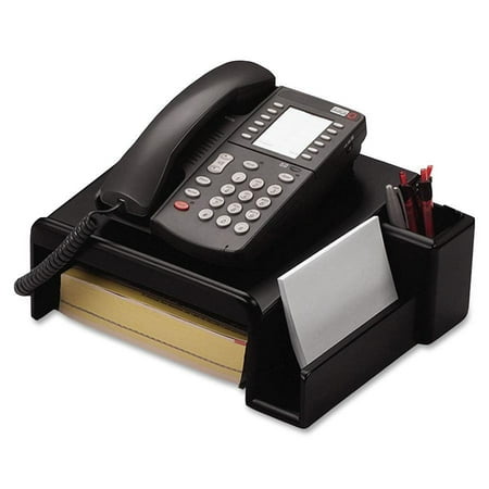 Rolodex ROL62538 Wood Tones Phone Stand, Black