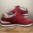 thumbnail image 5 of New Balance 574 Collegiate Crimson Red Mens Red Gum Size 10 D Shoes ML574NEC, 5 of 5