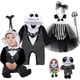 thumbnail image 2 of Disfraz de Jack Romer de Pesadilla antes de Navidad para recién nacidos de 0 a 1 año, ropa de Halloween para niños pequeños, sudadera con capucha, mono para niños y niñas, cosplay, 2 of 3