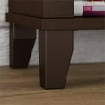 thumbnail image 4 of Bowery Hill Furniture 5 Shelf Bookcase in Mocha Cherry, 4 of 7