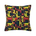 thumbnail image 1 of ZICANCN Geometric Colorful Graphic Decorative Throw Pillow Covers, Bed Couch Sofa Decorative Knit Pillow Covers for Living Room Farmhouse 16"x16", 1 of 8