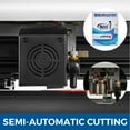 thumbnail image 4 of VEVOR Vinyl Cutter 53 Inch Vinyl Cutter Machine Semi-Automatic DIY Vinyl Printer Cutter Machine Manual Positioning Sign Cutting with Floor Stand Signmaster Software, 4 of 9