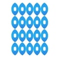 thumbnail image 2 of 20 cintas elásticas precortadas para parches deportivos, cintas de kinesiología, soporte muscular para correr, gimnasio, deportes y natación. azul, 2 of 10
