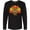 AB-Black, variant on Inktastic Thanksgiving Day Turkey Football Fan Long Sleeve T-Shirt