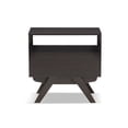 thumbnail image 6 of Baxton Studio Ashfield Mid-Century Modern Espresso Brown Finished Wood Nightstand, 6 of 8