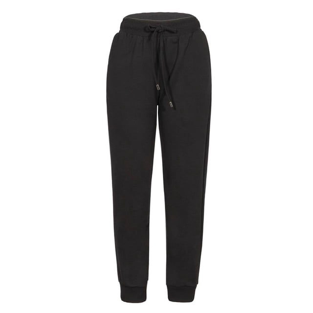 Pantalón George para Mujer, con Bolsas Negro Talla EG