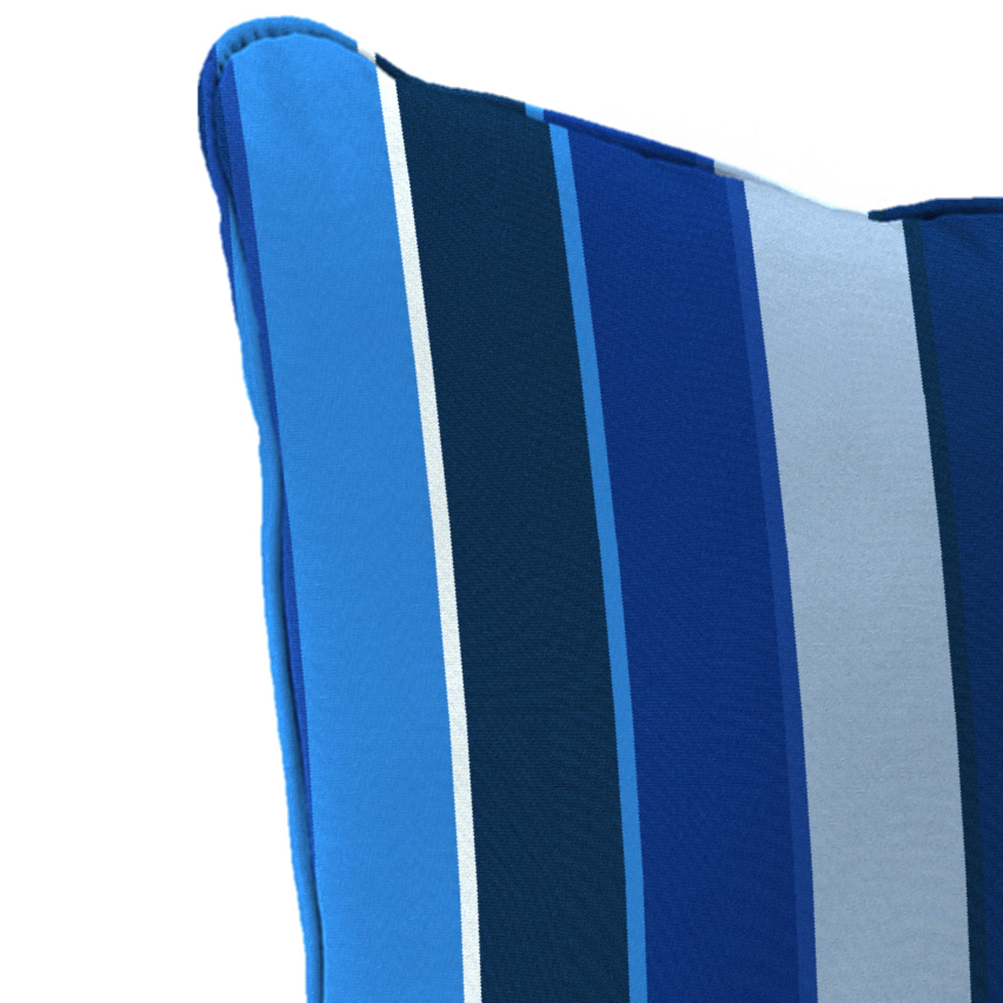 45" x 24" Rectangular Outdoor Deep Seat Chair Cushion Set with Welt