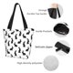 thumbnail image 4 of Disketp Black Rabbit Bolsa de Hombro Casual para Mujer, Bolso Cruzado para Compras, Viajes y Uso Diario, 4 of 6
