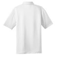 thumbnail image 6 of CornerStone CS412 Mens Select Snag-Proof Polo T-Shirt, White - 4XL, 6 of 6