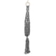 thumbnail image 1 of Hanging Fruit Hammock Wall Mount Handmade Portable Rope Net Storage Basket for Kitchen Grey, 1 of 4