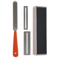 thumbnail image 2 of ANGGREK Guitar Gasket,Aluminum Alloy File Imported Sandpaper Polishing Lever Gasket Guitar Tool Kit Musical Instrument Accessory,Guitar Accessory, 2 of 8