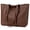 7694-Brown, variant on SENDEFN Purses and Handbags Women Fashion Tote Bag Shoulder Bags Top Handle Satchel Purses Leather Handbag