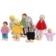thumbnail image 4 of Figuras de muñecas familiares en miniatura de pino, juego de juguetes, adorno, accesorio educativo para casa de muñecas n.° 1, 4 of 15