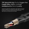 thumbnail image 4 of Matsuzay Auricular con cable para teléfono inteligente, interfaz portátil de 3,5mm, HiFi, Subwoofer reutilizable, auriculares para ver videos, Type10 NO10, 4 of 6