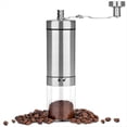thumbnail image 1 of Molinillo de Café Manual,Molinillo de Café Manual de Acero Inoxidable con Manejar Plegable,Molinillo de Café en Grano Ajustable, 1 of 5