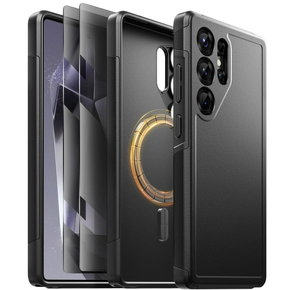 Funda magnética SuydanBox para Samsung S25 Ultra con 2 protectores