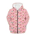 thumbnail image 5 of DISNIMO Ice Cream Hoodie Girl Strawberry Hoodie for Kids Girls Zipper Hooded Sweatshirt Boys 6-7 Hoodie Sweatshirts Little Girls Hooded Jackets Children Zip Up Hoodie Streetwear Doughnut Clothes, 5 of 7