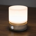 thumbnail image 1 of Timer Night Light,Dimmable Led Bedside Lamp,Night Light Kids,Woodgrain,Sleep Aids Light,Rechargeable,Battery Operated, 1 of 6