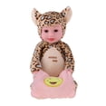 thumbnail image 2 of Tachiuwa 50cm Spotted Vinyl Reborn Doll Speaking Baby Kids Playmate Toys Cow, 2 of 8